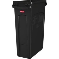 Abfallbehälter Slim Jim® mit Lüftungskanälen, Rubbermaid®