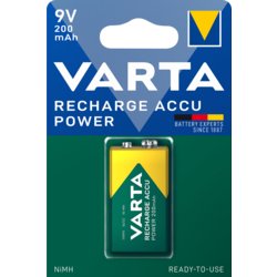 Rechargeable Energy Accu, 9 V, Block, IEC-Bezeichnung HR22, 200