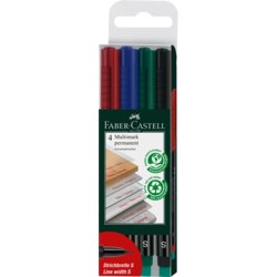 Marker MULTIMARK, wasserfest, FABER-CASTELL