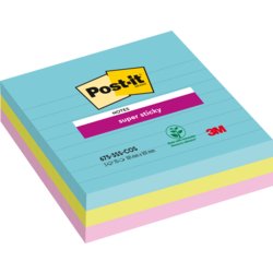 Super Sticky Notes Cosmic Collection, liniert, Post-it® Notes Super Sticky