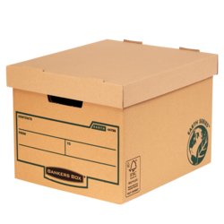 Heavy-Duty Earth Series Archivbox, 342mm breit, Tiefe 400mm, braun