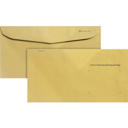 Zustellungsumschlag für Zusendung an Postamt, RNKVERLAG
