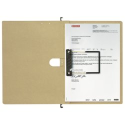 Hängehefter ALPHA® Flexofil®-Schlauchheftung, für Format A4, natur