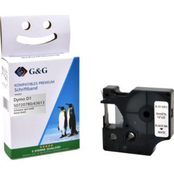 Schriftbandkassette D1 für DYMO®, G&G