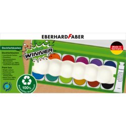 Deckfarbkasten Green Winner 12er, Eberhard Faber