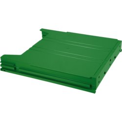Ablagefach für Wandsortierer "Big", für Format A4, Fachhöhe 34mm, grün