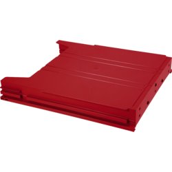 Ablagefach für Wandsortierer "Big", für Format A4, Fachhöhe 34mm, rot
