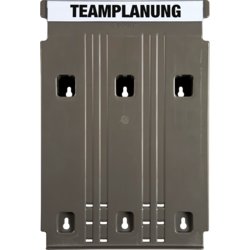 Grundmodul für Wandsortierer "Flat", hellgrau