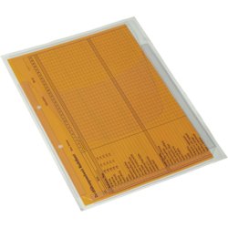 Selbstklebetasche mit Dehnfalte, für Format A4, transparent