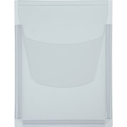 Magnettasche mit Dehnfalte, für Format A4, Aufhängeloch nein, transparent