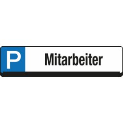 Parkplatz Reservierungsschild