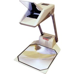 Overheadprojektor Astrolux 100 Classic, Lichtleistung 2700lm, hellgrau