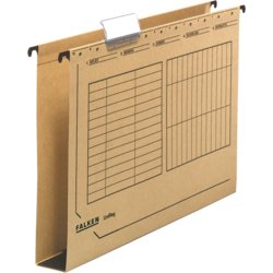 Hängesammler UniReg, für Format A4, Breite Boden 40mm, braun