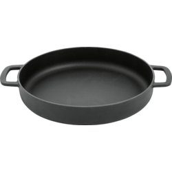 Doppelgriff-Bratpfanne Sous-Chef, 5.2cm hoch, 28cm ø, mit Griff ja, schwarz