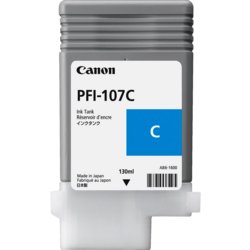 Inkjetpatrone PFI-107, für imagePROGRAF IPF 6XX/7XX, Refill nein, cyan