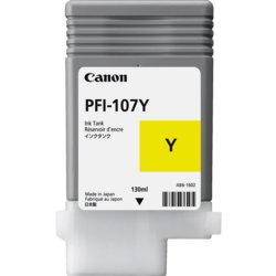 Inkjetpatrone PFI-107, für imagePROGRAF IPF 6XX/7XX, Refill nein, gelb