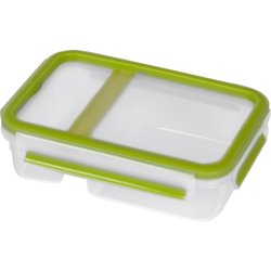 Yoghurtbox Clip & Go eckig, 0,6 Liter, emsa