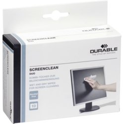 Reinigungstuch SCREENCLEAN DUO, DURABLE