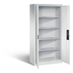 Schwerlast-Flügeltürenschrank aus Stahl, C+P