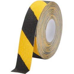 Antirutschband DURALINE® GRIP+, 50mm breit, 15m lang, gelb/schwarz