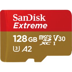 Speicherkarte microSD? UHS-I mit Adapter, Speicher 128, 90, 15mm breit