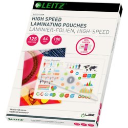 iLAM Heißlaminierfolien Speed, glänzend, Leitz