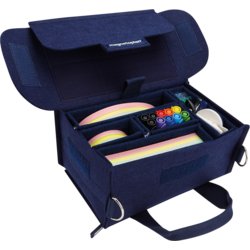 Moderartorentasche ecoAware, Tiefe 145cm, 180cm hoch, dunkelblau