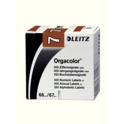 Orgacolor® Ziffernsignal, Leitz