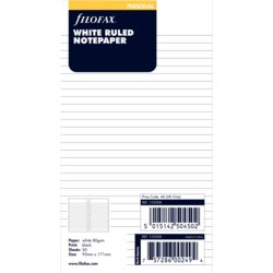 Einlagen Personal, Notizpapier liniert, filofax®