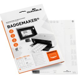 Einsteckschild BADGEMAKER®, DURABLE