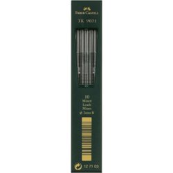 Minen TK® 9071 für Fallminenstift TK®, Härtegrad 3B, Minenfarbe tiefschwarz