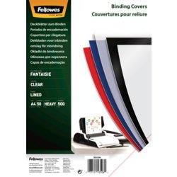 Präsentationsdeckblatt, PP, für Format A4, transparent-liniert mit Linienmuster