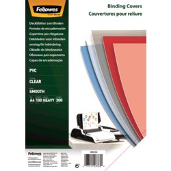 Präsentationsdeckblatt, PVC, für Format A4, Folienstärke 300µm, transparent