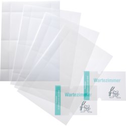 EDV-beschriftbare Folie CRYSTAL SIGN refill, 148mm breit, transparent