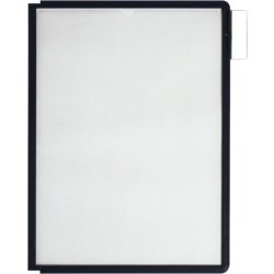 Sichttafel SHERPA®, für Format A4, schwarz