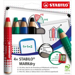 Whiteboard- und Flipchartmarker MARKdry, STABILO®