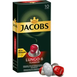 Kaffeekapsel Lungo Classico 6, JACOBS