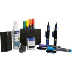 Whiteboard Essentials Kit, grau