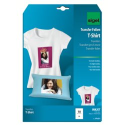 InkJet-Transfer-Folie für T-Shirts, sigel