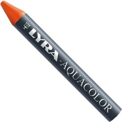 Wachsmalstifte Aquacolor V200, wasservermalbar ja, Stiftform rund, orange
