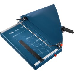 Hebel-Schneidemaschine 587, 550mm lang, max. Papierformat A3, ja, blau