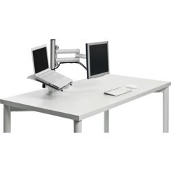 Mehrplatz Set Business Combination, 3 Gelenke, silber/anthrazit