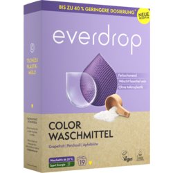 Colorwaschmittel, Inhalt der Packung 1 Packung á 19 Waschladungen