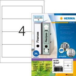 Etikett Recycling, Premium Qualität, PG mit 80 Blatt, HERMA