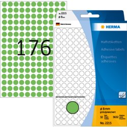 Vielzwecketikett farbig, 8 mm, HERMA