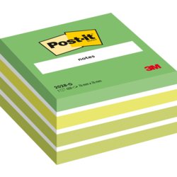 Würfel, pastell, Post-it® Notes