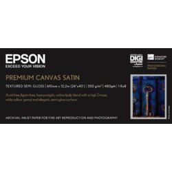 Fine Art Printing Papier Premium Satin Canvas, EPSON