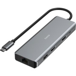 USB-C-Hub CONNECT2Media, 9 Ports, hama®