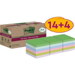 Super Sticky Recycling Notes, Post-it® Super Sticky Recycling Notes