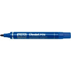Permanentmarker Pentel Pen N50, Rundspitze, lichtbeständig ja, blau